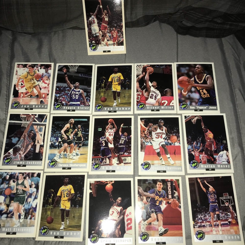 1992 draft pick basketball cards